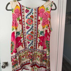 Rachel Zoe floral print tank top